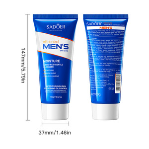 Amino Asitli Nazik Temizleyici Derinlemesine Yüz Temizleme Yağı Kontrolü, Parlatıcı, Nemlendirici Toptan 100g - Product Image 5