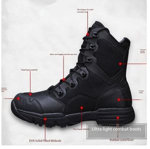 Botas de Combate para Desierto, Senderismo y Camping al Aire Libre DFT0103 - Product Image 6