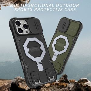 เคสโทรศัพท์ KAOU สำหรับ 14/15/16/17 Pro Max วัสดุ TPU+PC ป้องกันการแตกหัก ทนแรงกระแทก พร้อมที่ยึดแม่เหล็ก - Product Image 2