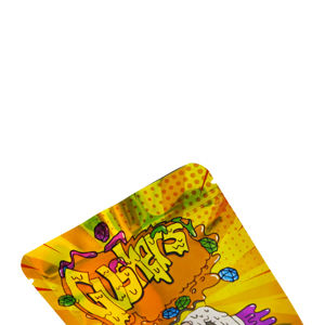 שקיות מיילר 1 גרם 3.5 גרם 28 גרם מודפסות בהתאמה אישית 35 מט 1 ליברה .5 גרם עם סגירת זיפלוק אטומה לריחות, שקיות 3.5 לאריזת ממתקים גומי, אטומות לילדים. - Product Image 3