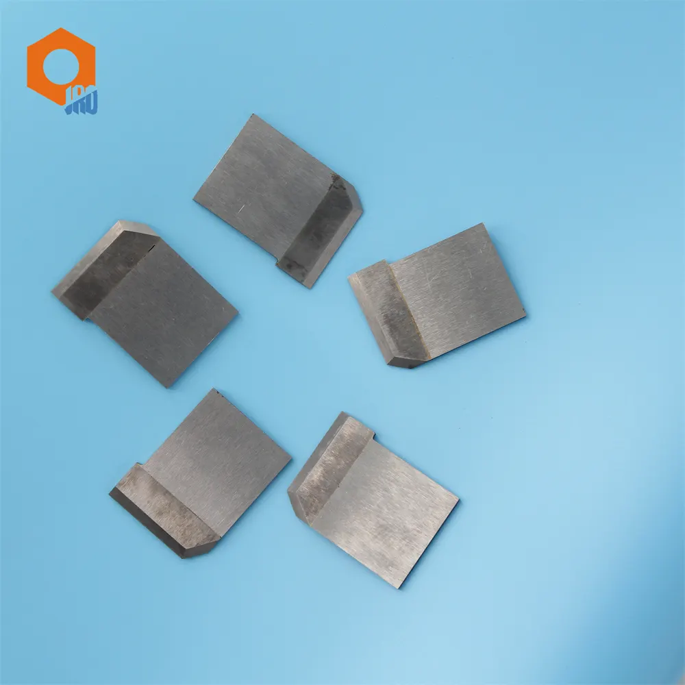 Custom Ultra Wear Cutting Cashew Nut Shell Tungsten Carbide Or Steel Blades