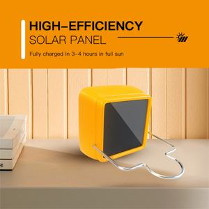 Lámpara de Lectura LED Solar Portátil de Emergencia con Clasificación IP54, Modo Dual (3 Horas/6 Horas), Batería LiFePO4 - Product Image 5