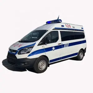 Satılık özelleştirilmiş benzin dizel ambulans LHD klinik Transit yeni ambulans
