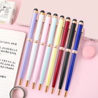 CANIA CA-BP 1001 Stylo Gel Effaçable Bleu Métallique 0,3 mm Fabriqué en Chine, Nouveauté, Logo Personnalisé, Promotionnel, Luxe, Mignon, Haute Qualité