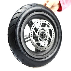 Set Ruota Posteriore per Monopattino Elettrico M365 8.5 Pollici + Camera d'Aria Gonfiabile + Pneumatico Esterno + Set Pastiglie <span class=keywords><strong>Freno</strong></span> 110 - Product Image 1