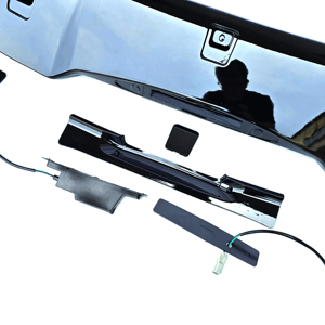 Kit de Carrocería de Alerón de Techo para Ventana Trasera con Aspecto de Fibra de Carbono, Pieza Exterior para <span class=keywords><strong>Honda</strong></span> <span class=keywords><strong>CRV</strong></span> <span class=keywords><strong>2015</strong></span>-2018, Accesorios de Coche - Product Image 6