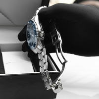 Promotion en gros : Montre mécanique personnalisée en acier inoxydable, mouvement automatique Miyota, bracelet en acier inoxydable pour homme, montre de plongée OEM