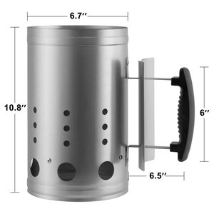 Nouveautés 2025 : Ensemble de démarrage de feu pour barbecue robuste avec allume-charbon pour cheminée - Product Image 2