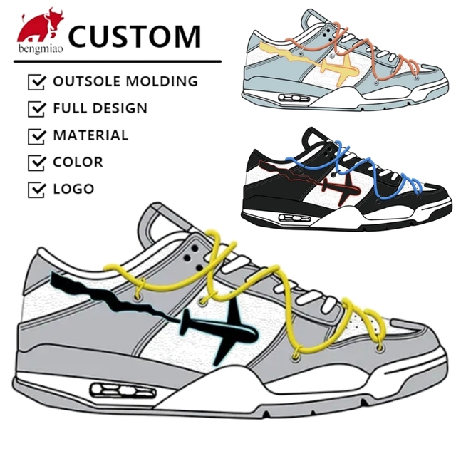 Free Designers Men Shoes Custom LOGO New Walking Style Casual Sneaker Custom Plus Size 47 Retro 1 Sport Basketball Shoes for Men