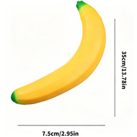 Offre Spéciale : Banane Géante de Simulation 35 cm, Jouet Anti-Stress à Remontée Lente, Cadeau Décompression en Gros