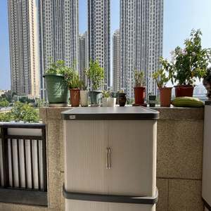 Armoire de rangement de jouets pour enfants au design unique à vendre armoire de balcon de <span class=keywords><strong>jardin</strong></span> <span class=keywords><strong>en</strong></span> plastique pour vêtements - Product Image 2