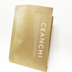 Bolsas de correo de papel Kraft blanco personalizadas para zapatos, resellado de franqueo, bolsa de envío de mensajería, ropa interior y embalaje de ropa - Product Image 2