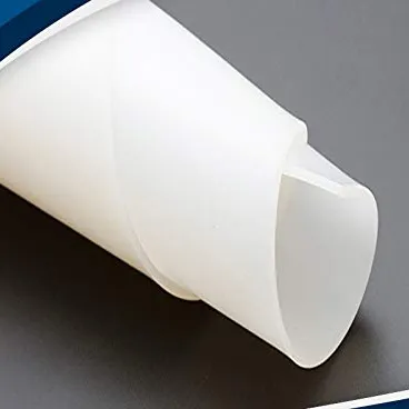 Folha de borracha de silicone transparente, tapete de folha de silicone transparente para alta temperatura