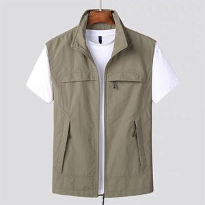 Nouveaux hommes débardeur veste veste <span class=keywords><strong>sans</strong></span> manches pêche Sports de plein air veste décontractée - Product Image 2
