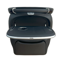Tablette de bureau intelligente électrique pour Alphard série 30 avec chargeur sans fil et porte-gobelet, plateau de bureau de luxe pour siège arrière de van