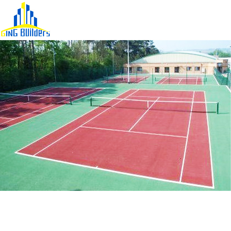 Пряничный портативный баскетбольный бадминтон, ракетка для тенниса, Блокировка ПВХ ПП, открытый спортивный пол для продажи