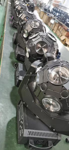 회전 축구 빔 이동 헤드 라이트 12X20W RGBW 풀 컬러 LED 무대 효과 무한 회전 DJ 디스코 파티 조명 - Product Image 6