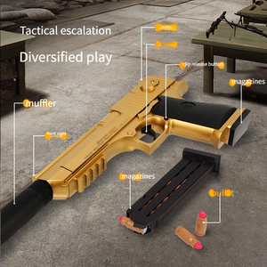 Productos de Alta Venta Juego de Pistola de Juguete Pistola China de Juguete Económica y Realista con Silenciador - Product Image 6