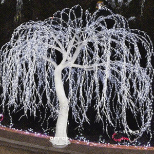LED Pendurado Artificial Willow <span class=keywords><strong>Twig</strong></span> Árvore Luzes IP65 Indoor/Outdoor Decorações De Natal Plástico Rua/Jardim Decoração Alta - Product Image 1