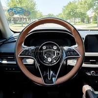 Volant en cuir brun classique de haute qualité pour Mercedes-Benz GLE GLS GLC C E S Classe W166 W167 X166 X167 C253 X253