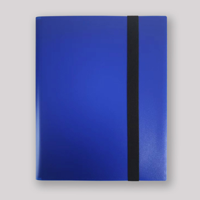 Deep Blue 9 pochettes (20 pages intérieures, 360 emplacements pour cartes)