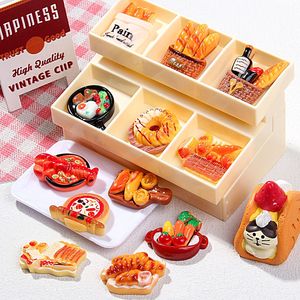 3D樹脂シミュレーション食品ミニパンDIY手作りミニ樹脂玩具アクセサリー - Product Image 1