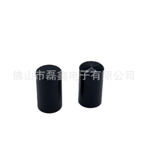Bouton de potentiomètre noir Leixin, capuchon 6,5*11 mm, trou carré 3,3 mm, montage sur panneau, interface humaine - Product Image 2