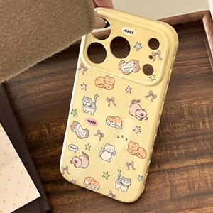 เคส TPU นิ่มมีปุ่ม Ai สำหรับ <span class=keywords><strong>iPhone</strong></span> 17 PRO MAX เคสโทรศัพท์ลายดาวเคราะห์แมวน่ารักเหมาะสำหรับเคสโทรศัพท์ <span class=keywords><strong>Apple</strong></span> 16 15 14 13 - Product Image 4