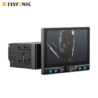 Sistem Radio Stereo Mobil Layar Sentuh Universal Flysonic Double Din GPS Navigasi Multimedia Android Pemutar DVD Mobil