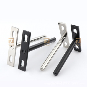 Invisible Bracket T-Shaped Wall Mounted Shelf Support 8mm Iron Durable Furniture Connector - Product Image 3
