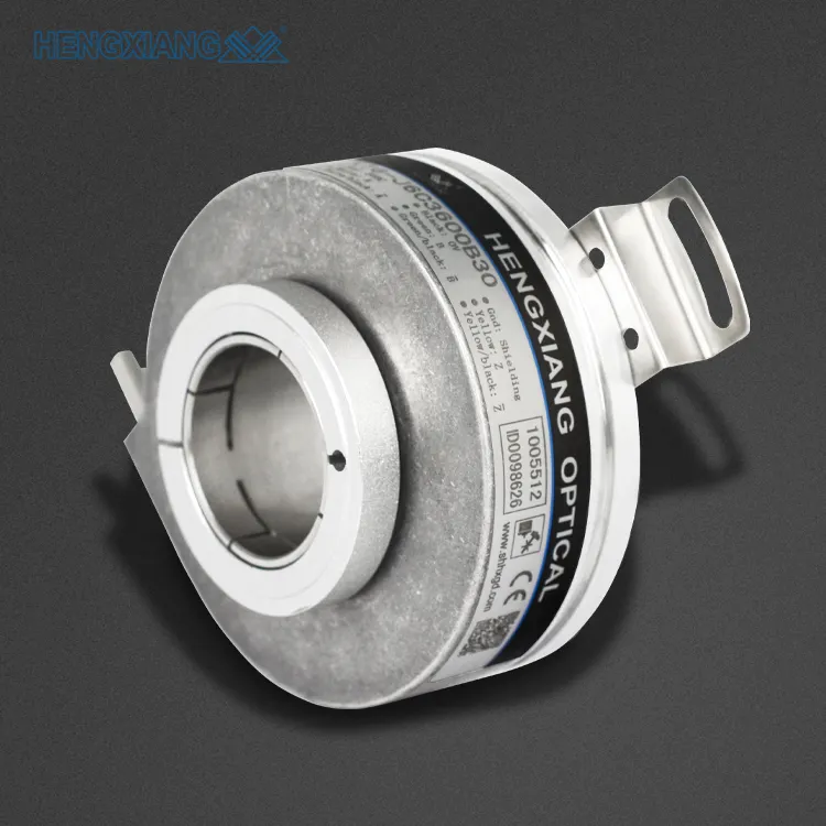 Hengxiang K76 Holle As Ring Encoder Roterende Incrementele Optische Encoder 18/20/22/25/30Mm Schacht Diameter