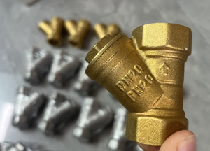 Filtro colador tipo Y de acero inoxidable DN15 DIN SS304 PN16 NPT BSP roscado para agua y aceite - Product Image 4