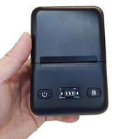 Mini imprimante thermique portable de 2 pouces pour étiquettes de reçus, 58 mm, compatible TSC/CTCL, en stock / Type-C, batterie 2600 mAh