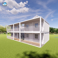 Maison préfabriquée pliable de 20 pieds, chambre individuelle grise, maison d'hôtel préfabriquée, fabrication sur mesure par l'usine Suzhou WN