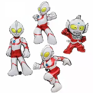 Tema personalizzato boxe Taylor in piedi Ultraman festa di compleanno decorazione cartone animato foglio di alluminio palloncino