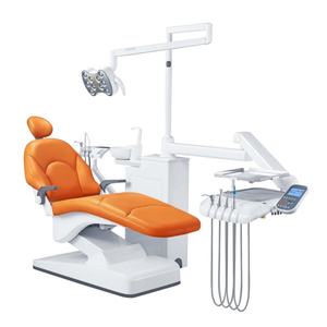 Set Riunito Odontoiatrico con Lampada Polimerizzante, Ablatore e Monitor, in Materiali Plastici e Metallici - Product Image 1