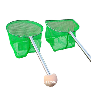 YUFUXAI Petit ensemble de filets à poisson en acier inoxydable, épuisette robuste et solide pour la capture de poissons de moins de 50 yuans, utilisation en aquaculture intérieure en Chine - Product Image 1