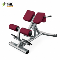 Banc romain réglable SK pour les abdominaux et les épaules, machine de musculation pour sit-ups et extensions dorsales pour salle de sport commerciale