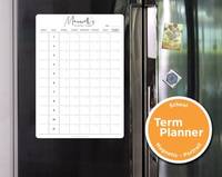 Petualangan Kalender Indah Setiap Bulan-Kalender Meja Cetak Digital LCD Kertas Putih dengan Fungsi Jam Promosi Eksklusif