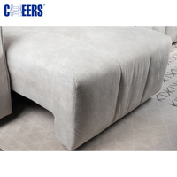MANWAH CHEERS Canapé-lit électrique moderne avec télécommande sans fil en tissu imperméable pour meubles de salon de luxe