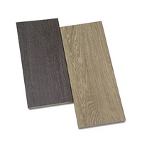 Plancher en PVC stratifié moderne de luxe, antidérapant, imitation bois de chêne, installation par clips double verrouillage, pour sous-sol, jardin, terrasse