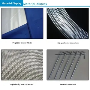 <span class=keywords><strong>Tente</strong></span> de plage à ouverture rapide en <span class=keywords><strong>2</strong></span> secondes Pare-soleil extérieur entièrement automatique <span class=keywords><strong>Tente</strong></span> en polyester imperméable Fabricant Fourniture directe - Product Image 3