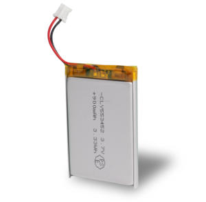 Batería recargable de polímero de litio CLY 553452 3,7 V 900mAh - Product Image 1