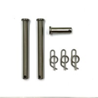 Nouveau kit de fixation Foracing 3/8" en titane et acier inoxydable - Goupilles de fixation/Clips de retenue pour voitures de course Sprint