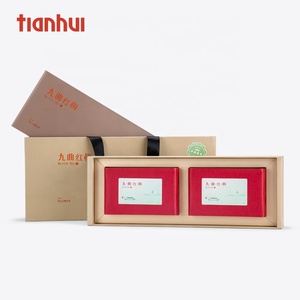 Eco Friendly Tianhui di Cristallo Scatola di Carta Campionatore <span class=keywords><strong>Set</strong></span> Regalo di Tè Verde - Product Image 4