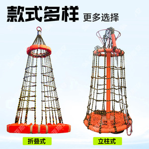 Plataforma petrolera marítima, jaula plegable, columna de rescate marino, cesta de elevación con cuerda marina, rescate en ríos y mares - Product Image 2