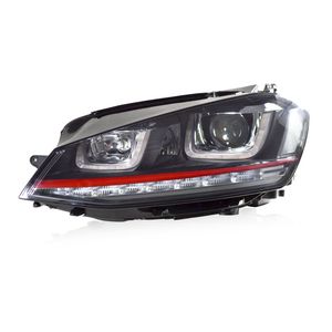 Nouveau l'assemblage de <span class=keywords><strong>feux</strong></span> de jour de clignotant LED de lentille de phare modifié pour VW 2013-2017 <span class=keywords><strong>Golf</strong></span> 7 MK7 Angel's Eye - Product Image 5