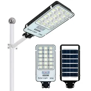 600W năng lượng mặt trời biệt thự Ánh sáng luôn luôn sáng chống sét vật liệu nhôm năng lượng mặt trời ánh sáng đường phố