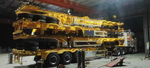 ליולי 40-45 ft מיכל חצי טריילר חצי טריילר תלת-ציר שלדים עם מנעולים טוויסט מותג סין לשוק הפיליפיני - Product Image 6