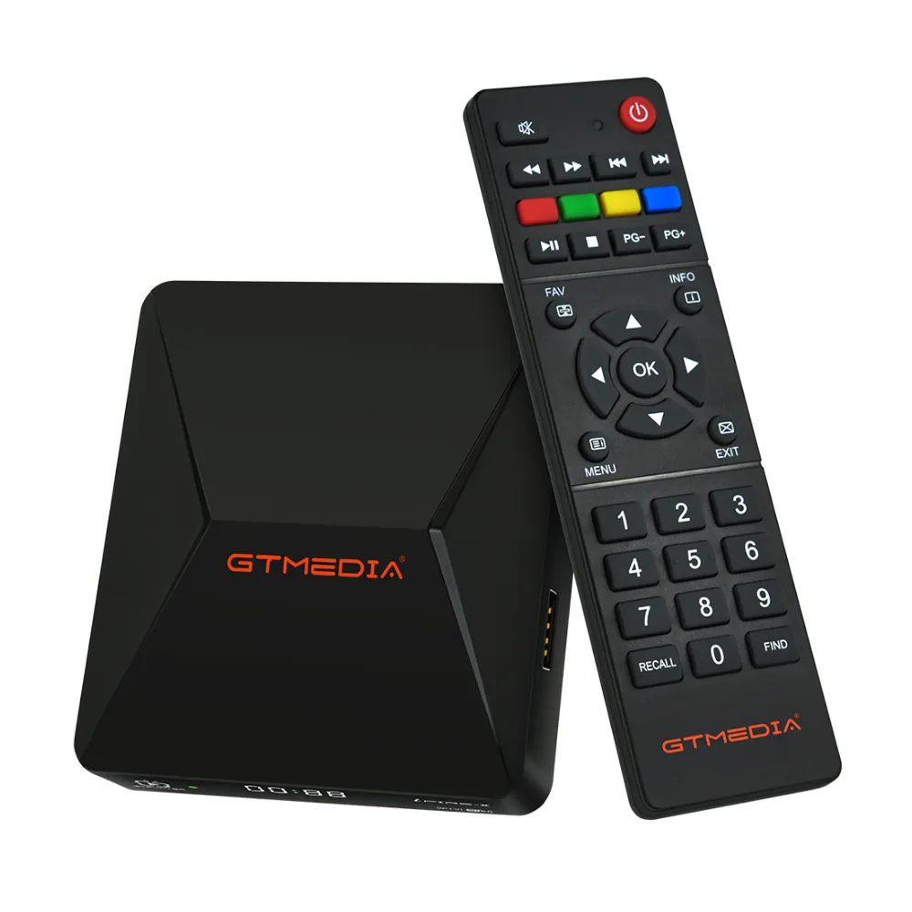 GTMedia Ifire2 Upgrade-Artikel für ifire IPTV Box Digital TV Decoder mit BT-Fernbedienung Set Top Box